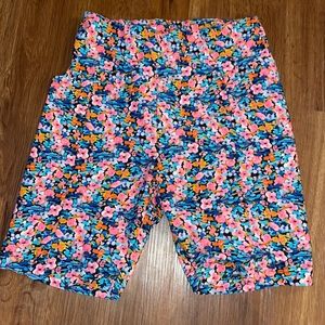 Floral Biker Shorts